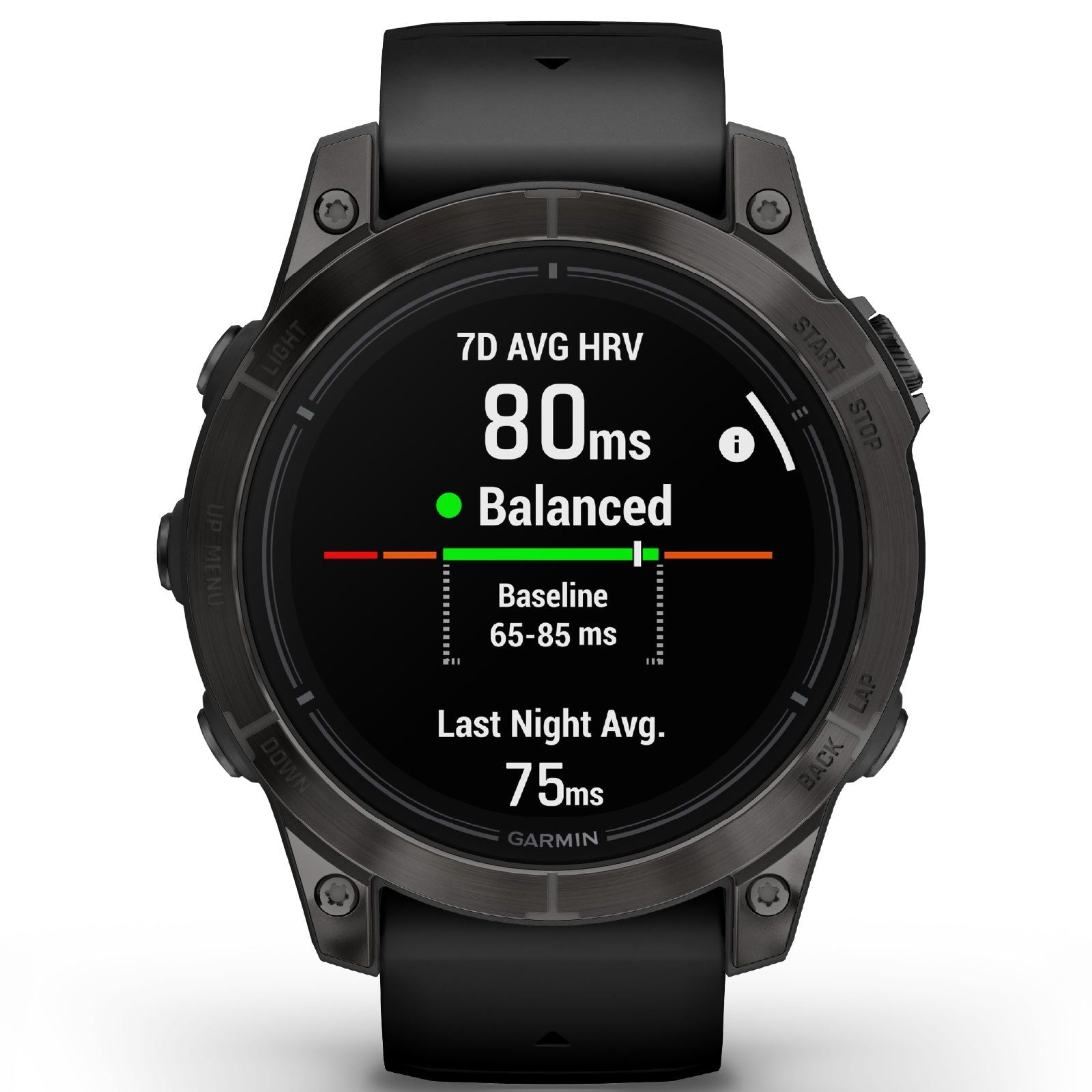 Orologio Smartwatch GPS unisex Garmin Epix™ Pro (Gen 2) in silicone nero 47 mm 010-02803-11-6