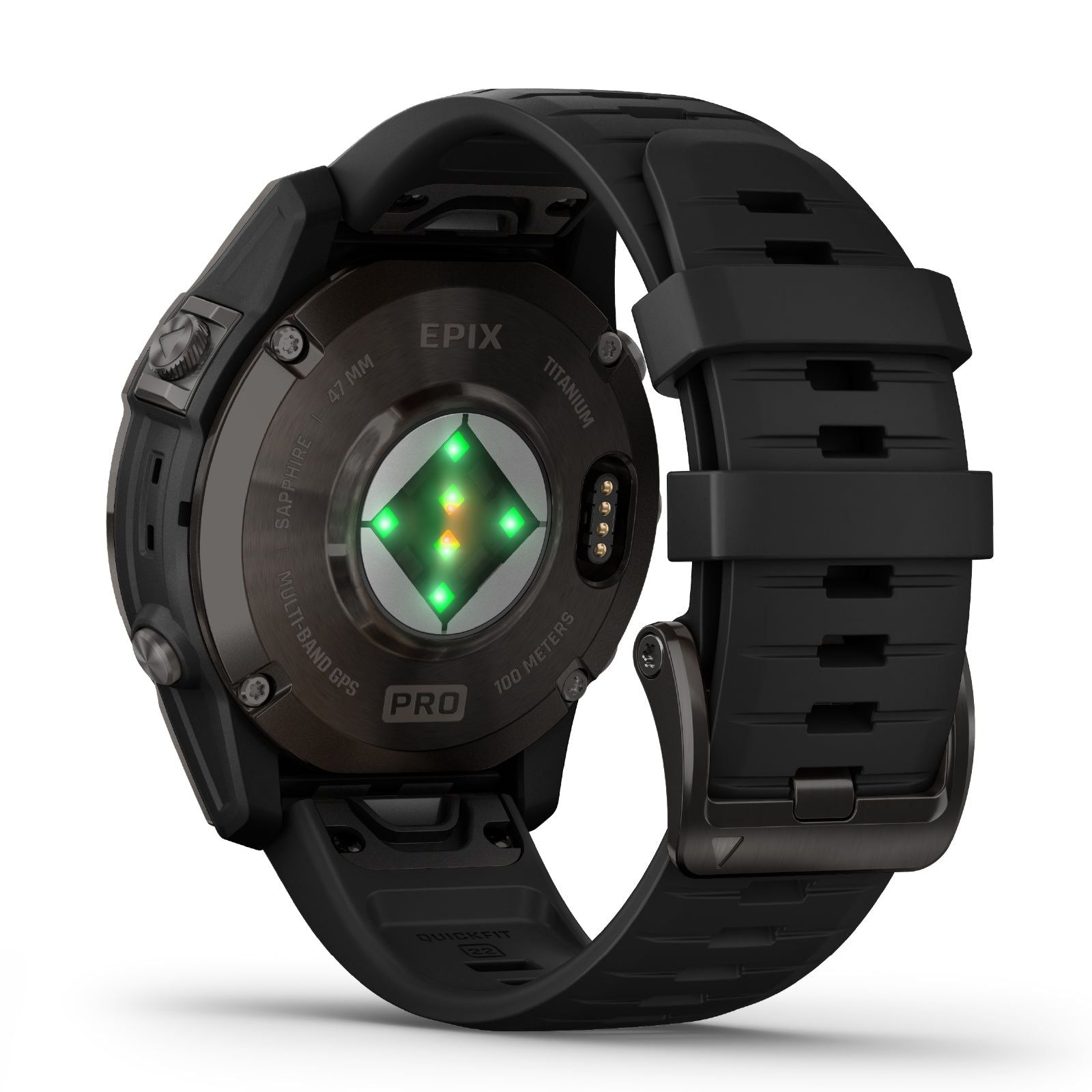 Orologio Smartwatch GPS unisex Garmin Epix™ Pro (Gen 2) in silicone nero 47 mm 010-02803-11-9