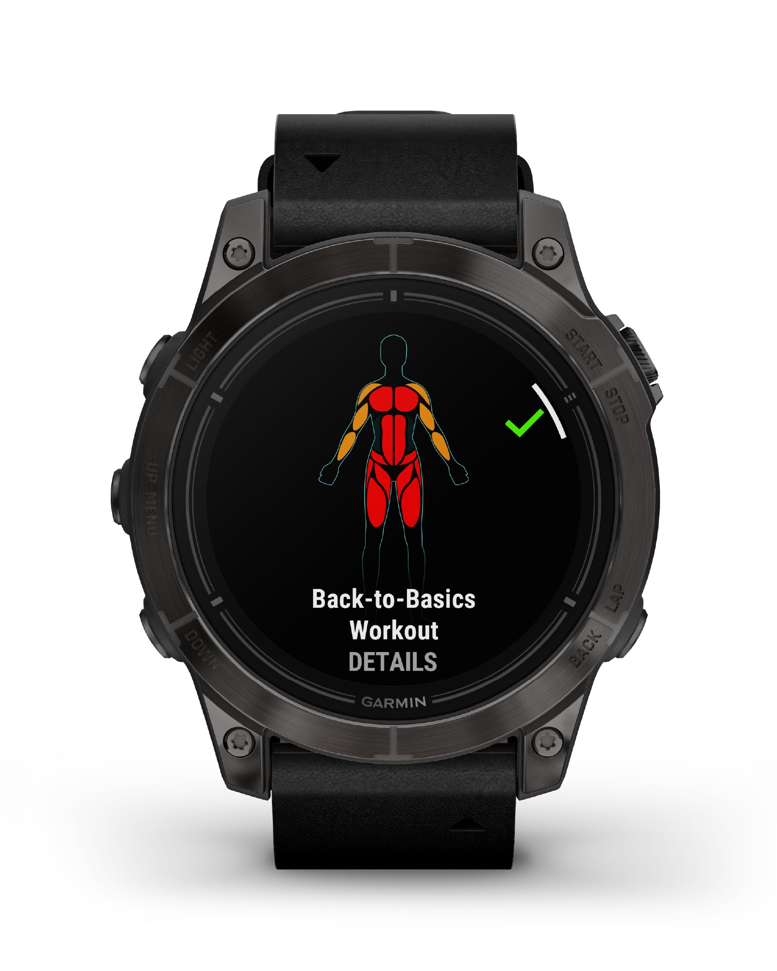 Orologio Smartwatch GPS unisex Garmin Epix™ Pro (Gen 2) in pelle nera 47 mm 010-02803-30-2