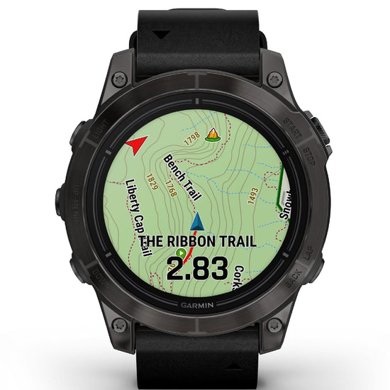 Orologio Smartwatch GPS unisex Garmin Epix™ Pro (Gen 2) in pelle nera 47 mm 010-02803-30-4