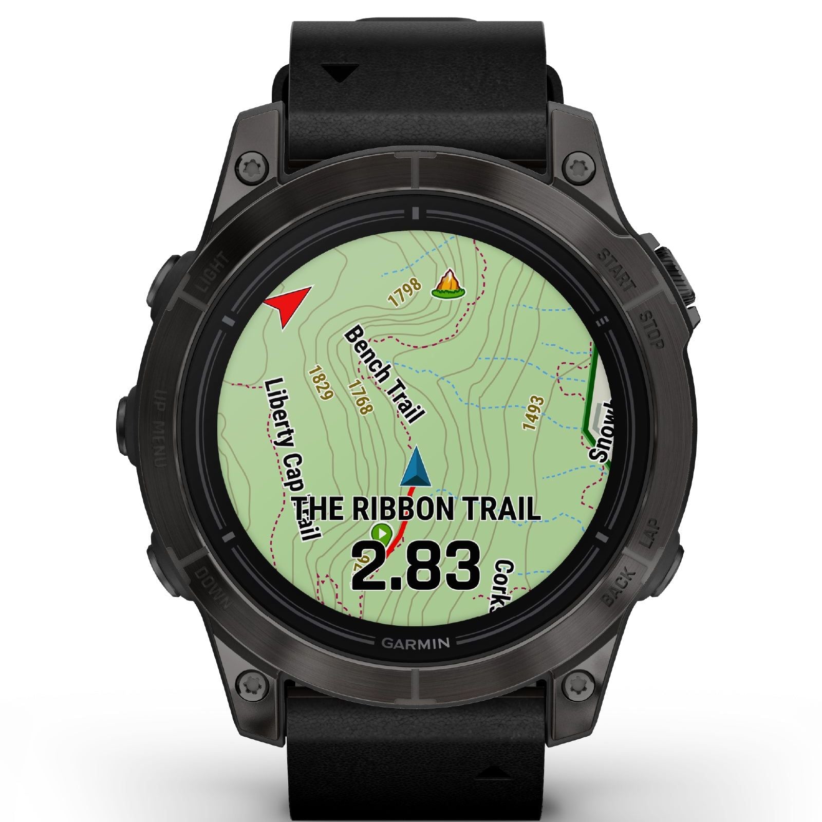 Orologio Smartwatch GPS unisex Garmin Epix™ Pro (Gen 2) in pelle nera 47 mm 010-02803-30-4