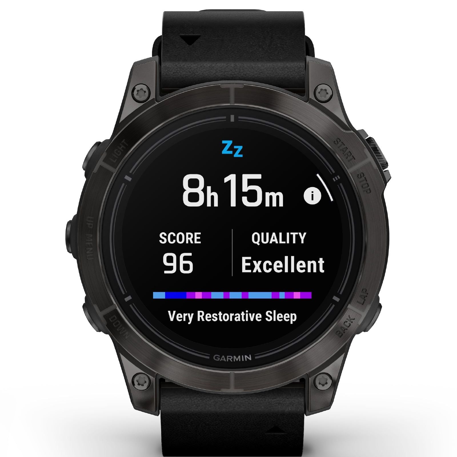 Orologio Smartwatch GPS unisex Garmin Epix™ Pro (Gen 2) in pelle nera 47 mm 010-02803-30-5