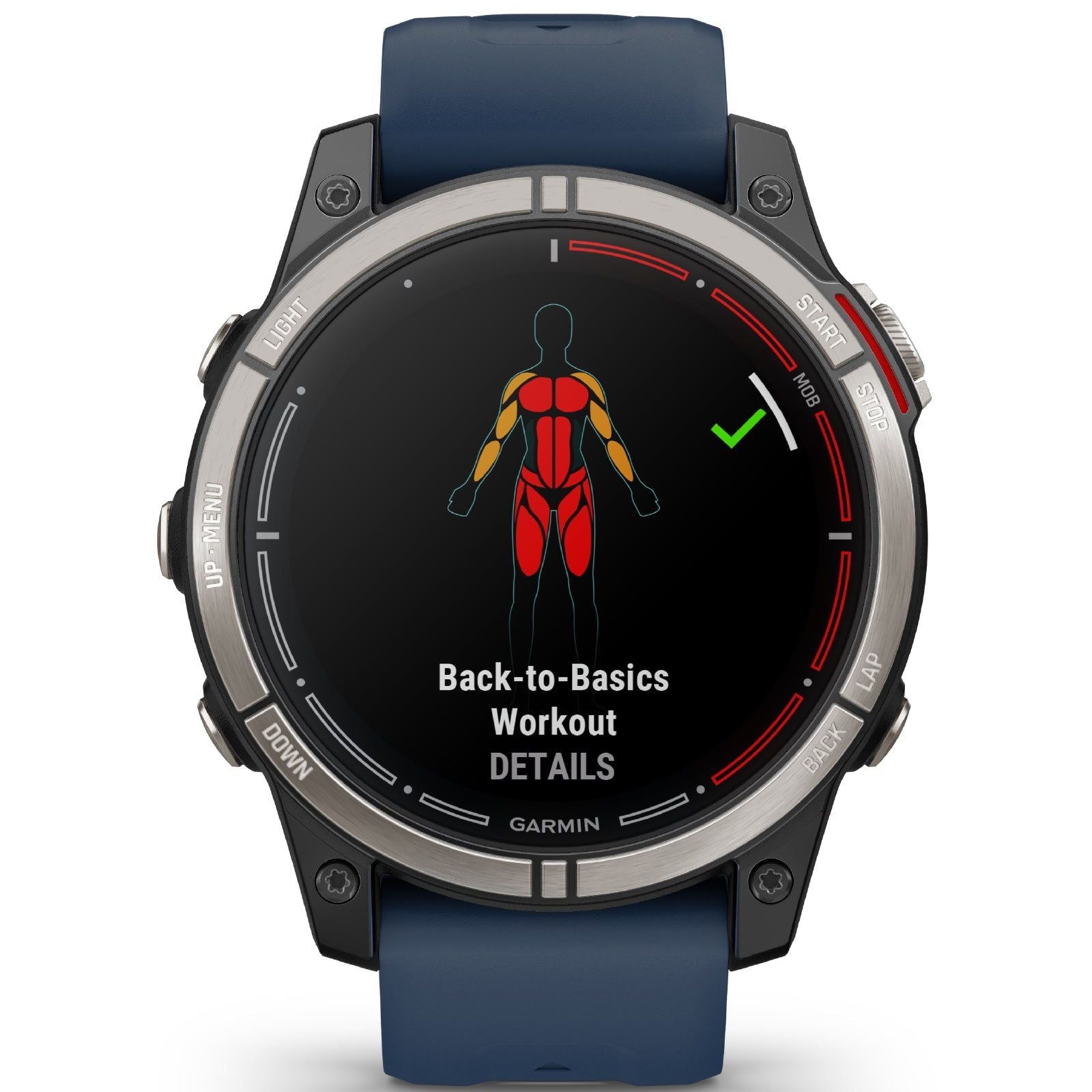 Orologio Smartwatch GPS unisex Garmin Quatix® 7 con silicone blu 47 mm 010-02803-81-4