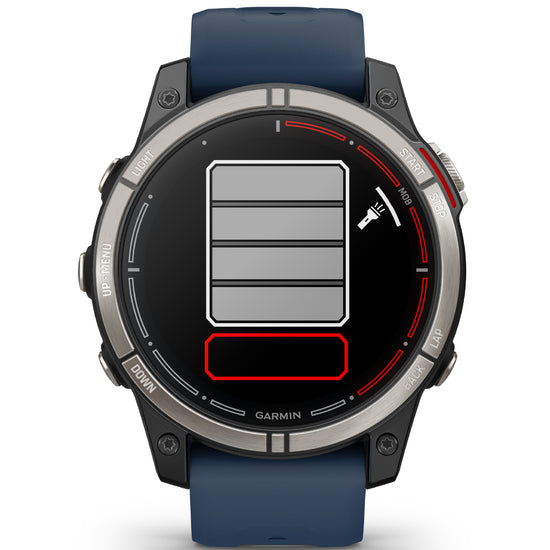 Orologio Smartwatch GPS unisex Garmin Quatix® 7 con silicone blu 47 mm 010-02803-81-5