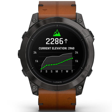 Orologio Smartwatch GPS unisex Garmin Epix™ Pro (Gen 2) cinturino pelle 51 mm 010-02804-30-1
