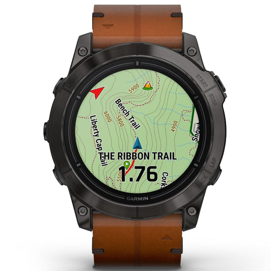 Orologio Smartwatch GPS unisex Garmin Epix™ Pro (Gen 2) cinturino pelle 51 mm 010-02804-30-4