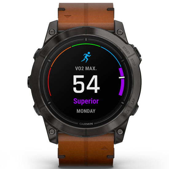 Orologio Smartwatch GPS unisex Garmin Epix™ Pro (Gen 2) cinturino pelle 51 mm 010-02804-30-6