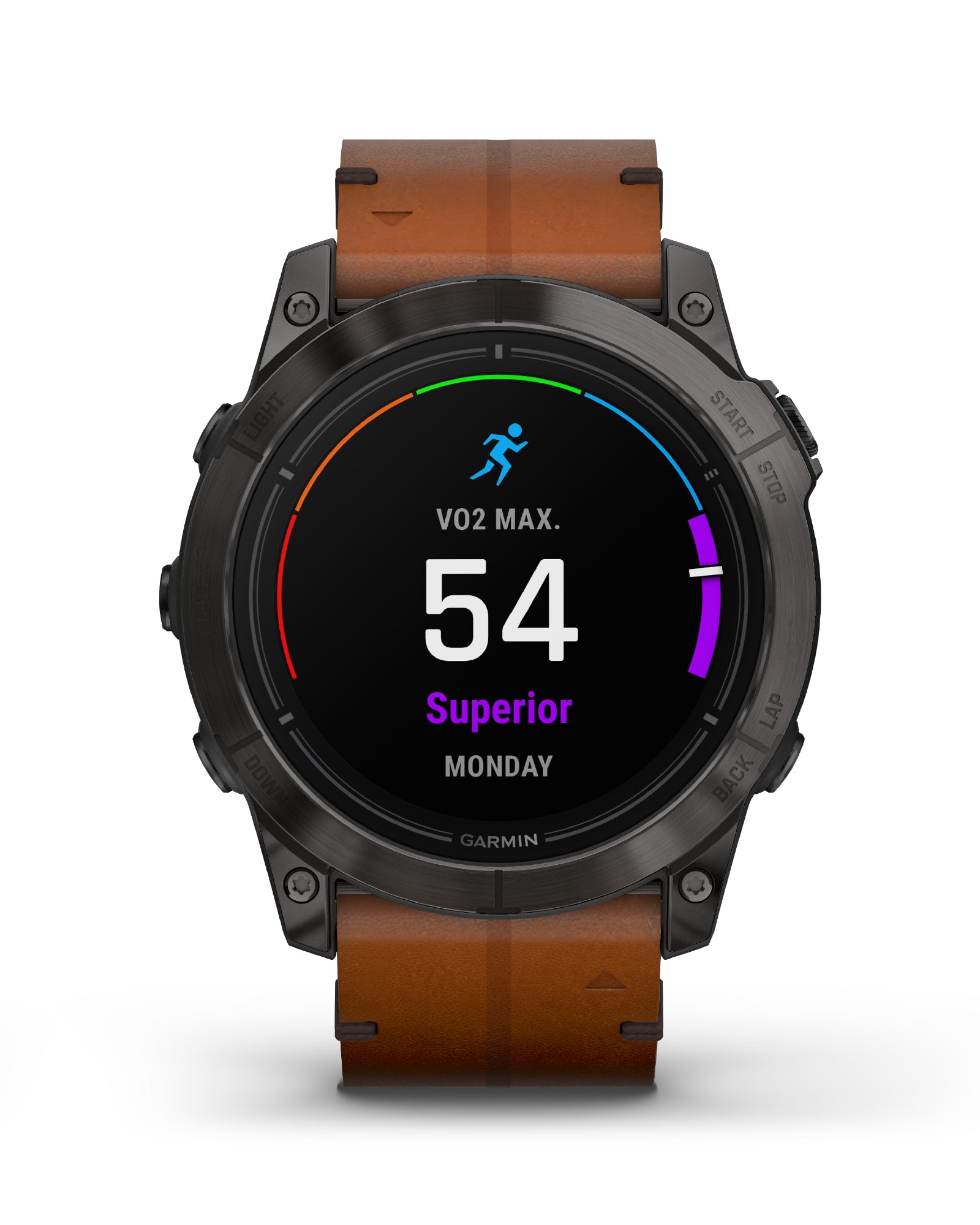 Orologio Smartwatch GPS unisex Garmin Epix™ Pro (Gen 2) cinturino pelle 51 mm 010-02804-30-6