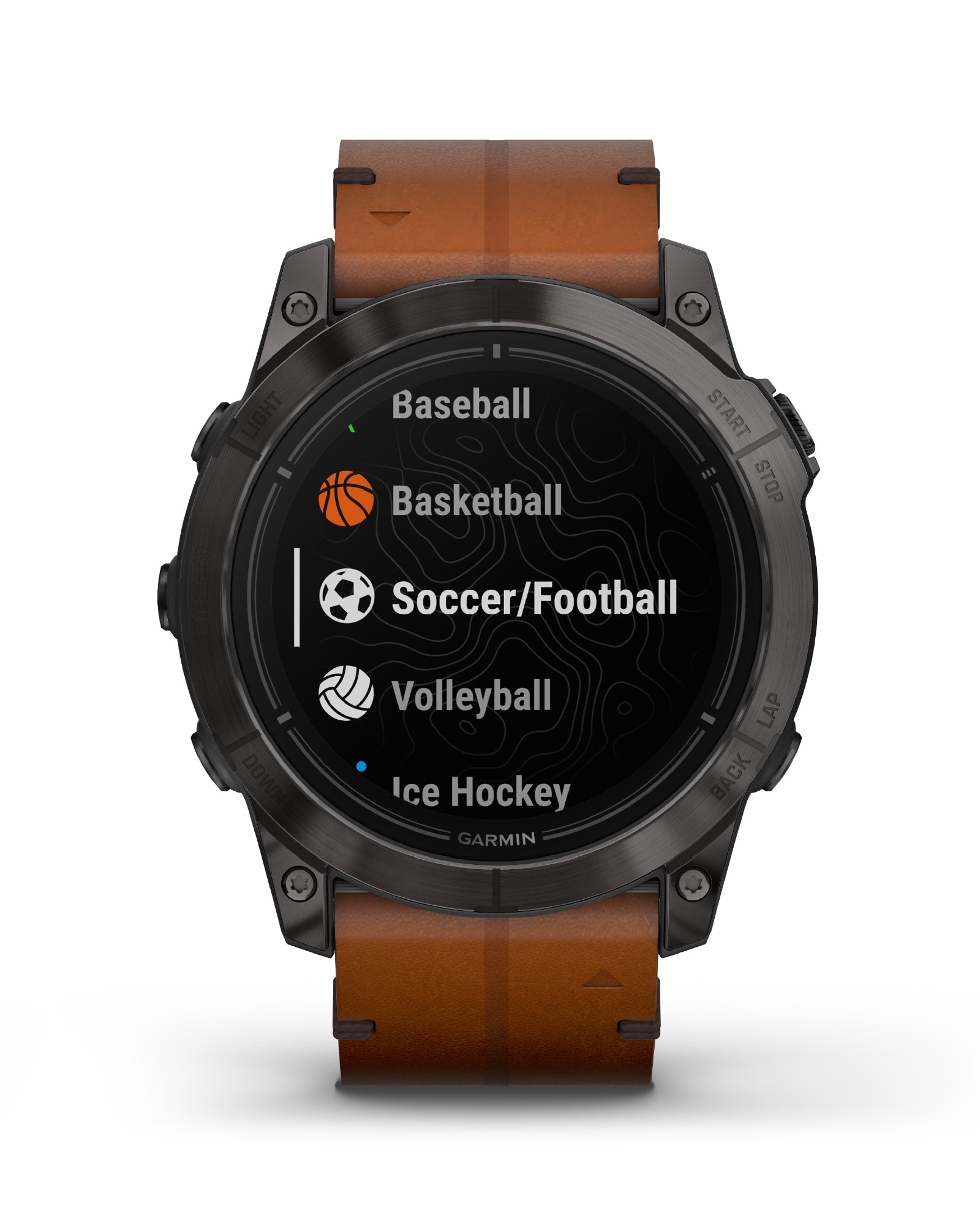 Orologio Smartwatch GPS unisex Garmin Epix™ Pro (Gen 2) cinturino pelle 51 mm 010-02804-30-8