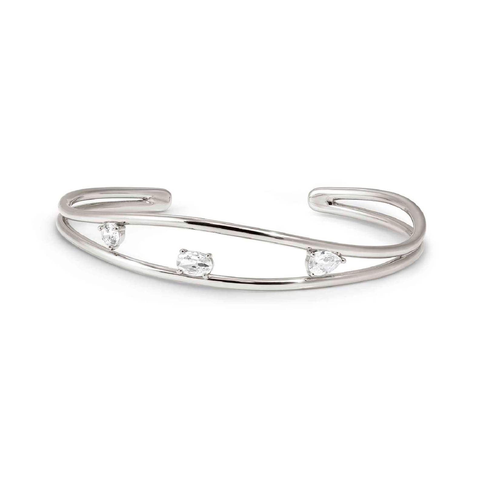 Bracciale rigido Nomination My Rebel Art con zirconi centrali Rigido