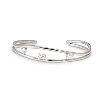 Bracciale rigido Nomination My Rebel Art con zirconi centrali Rigido