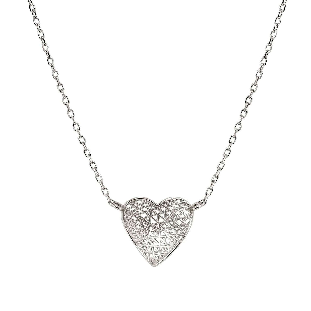 Collana catena Nomination in argento cuore piccolo pendente MISURA UNICA