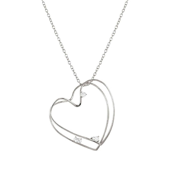 Collana lunga Nomination My Rebel Art pendente design a cuore MISURA UNICA