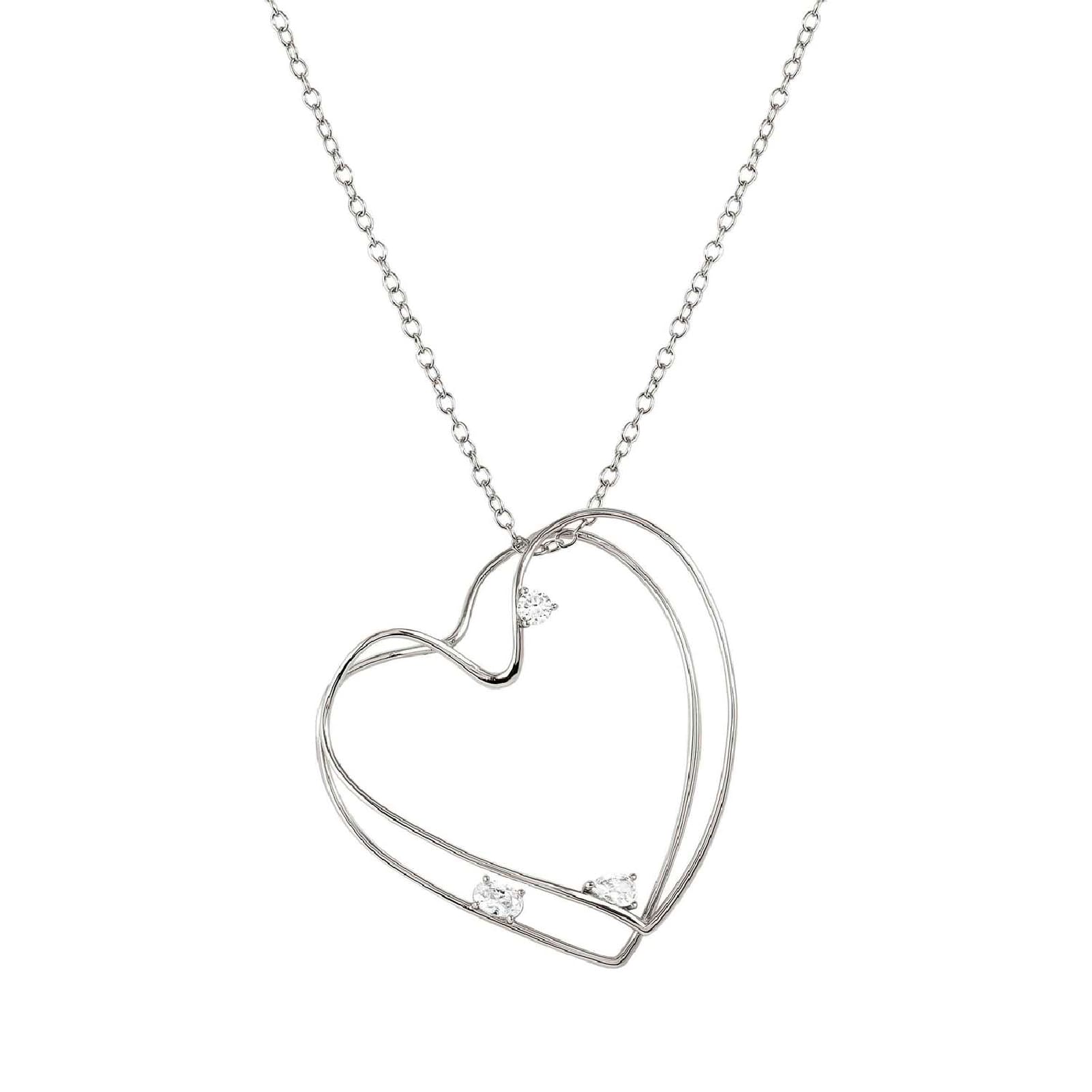 Collana lunga Nomination My Rebel Art pendente design a cuore MISURA UNICA