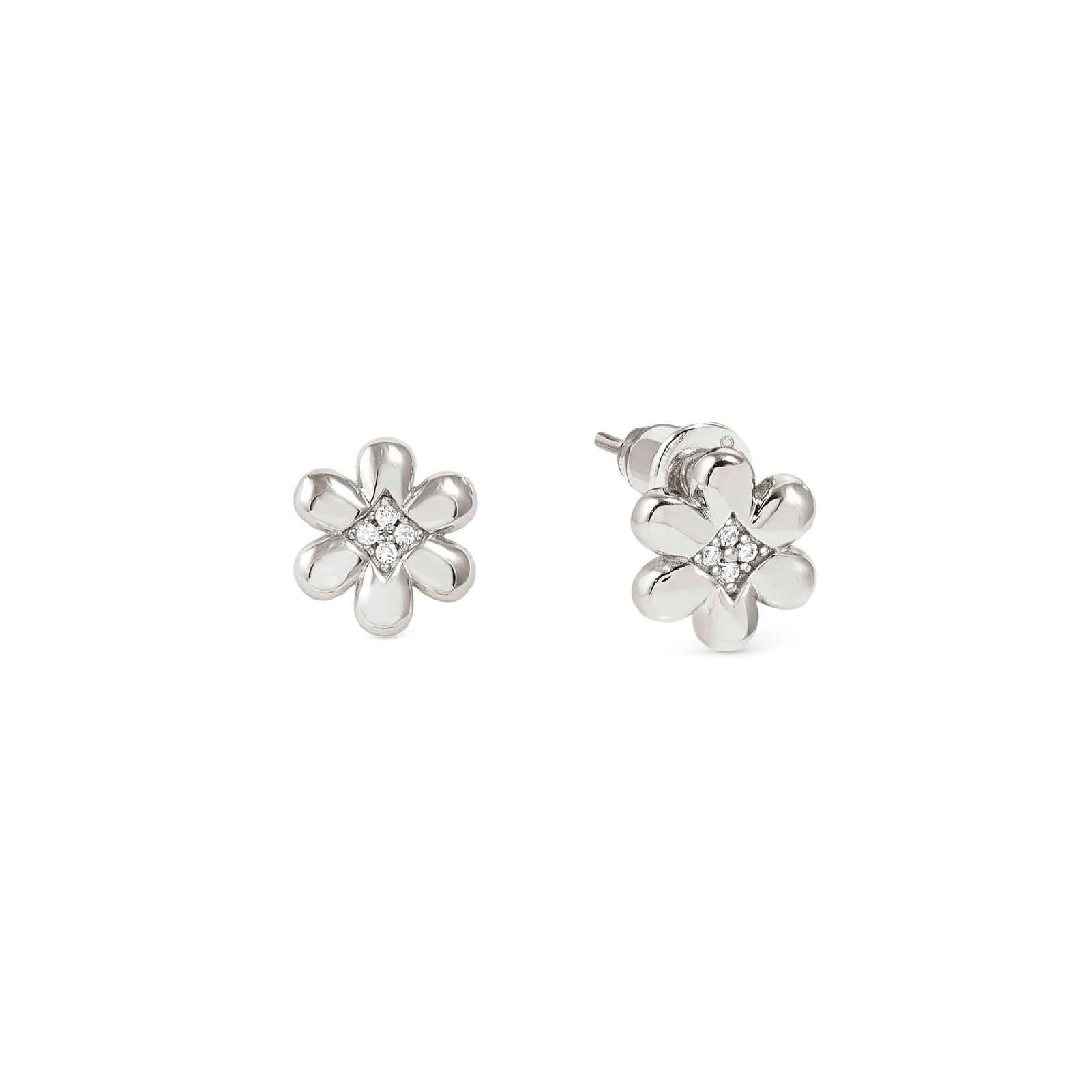 Orecchini Nomination Petit Sparkle fiore argento e zirconi MISURA UNICA