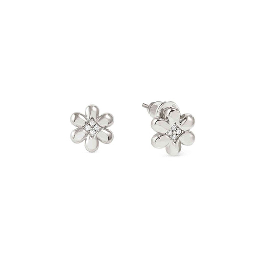 Orecchini Nomination Petit Sparkle fiore argento e zirconi MISURA UNICA