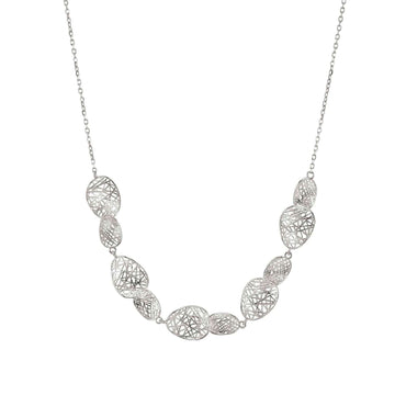Collana catena Nomination in argento con ovali da donna MISURA UNICA