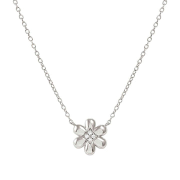 Collana Nomination Petit Sparkle fiore in argento con zirconi MISURA UNICA