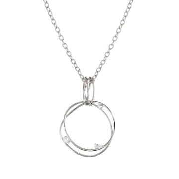 Collana Nomination My Rebel Art con pendente cerchio e zirconi MISURA UNICA