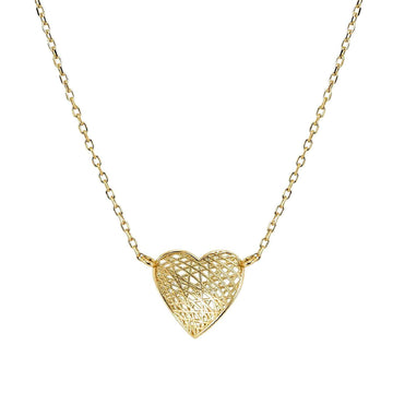 Collana catena Nomination in argento dorato cuore piccolo MISURA UNICA
