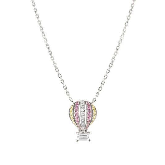 Collana da donna Nomination argento mongolfiera di zirconi MISURA UNICA