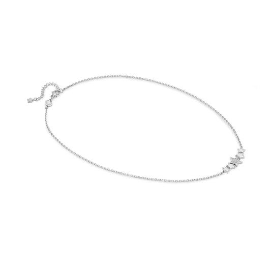 Collana acciaio argento Nomination Miss Trendy donna con stelle e zirconi 029301-007-2