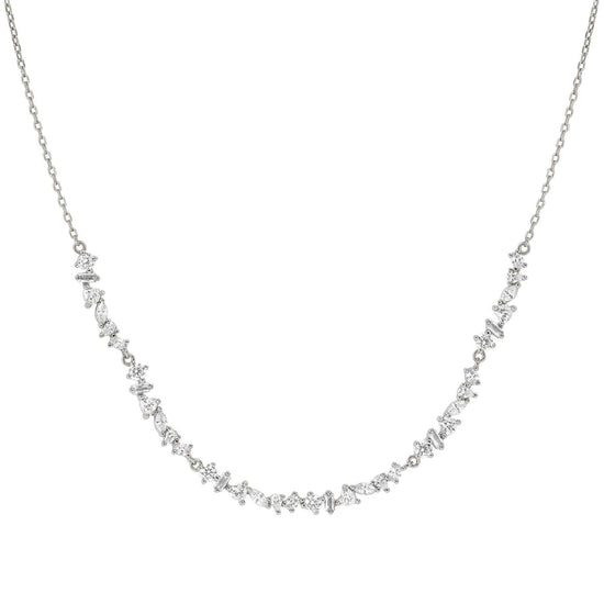 Collana girocollo Nomination Colour Wave argento con zirconi MISURA UNICA