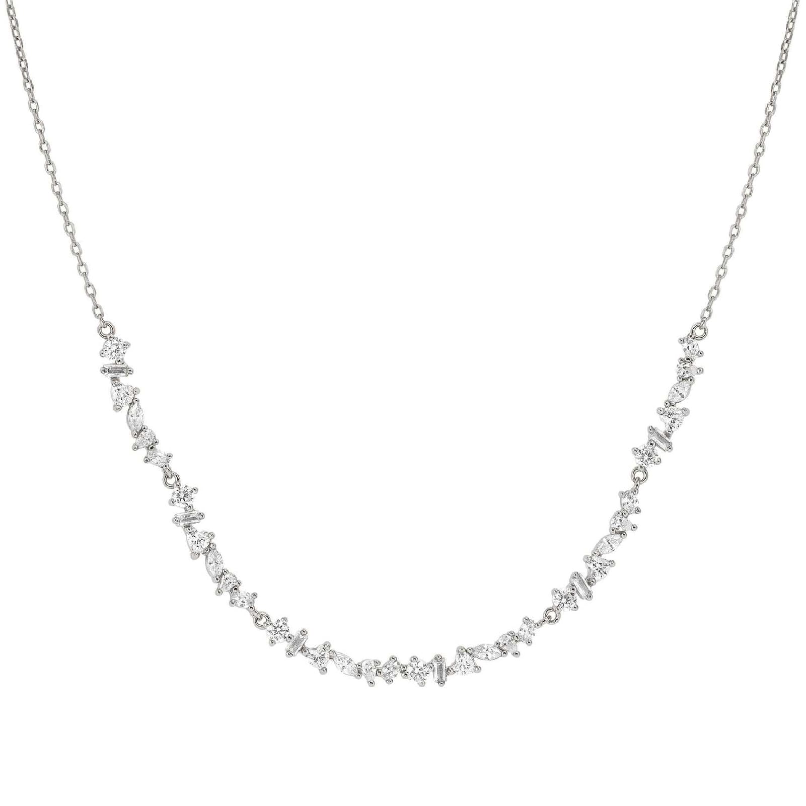 Collana girocollo Nomination Colour Wave argento con zirconi MISURA UNICA