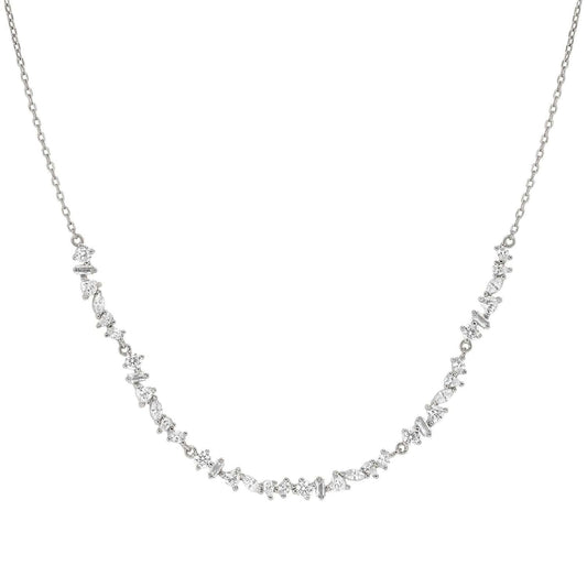 Collana girocollo Nomination Colour Wave argento con zirconi MISURA UNICA