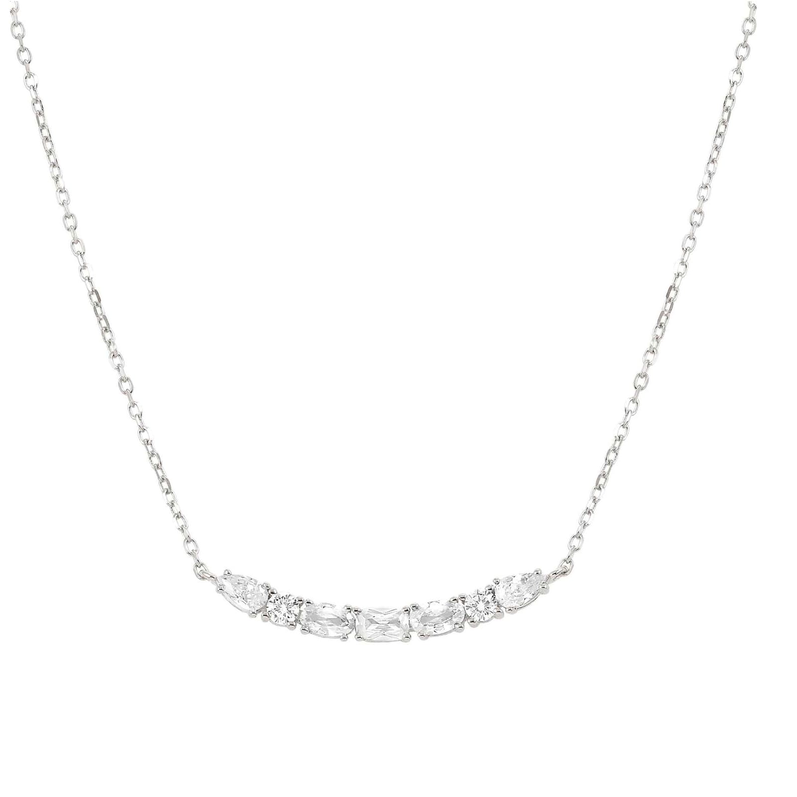 Collana Nomination Colour Wave donna in argento con zirconi MISURA UNICA