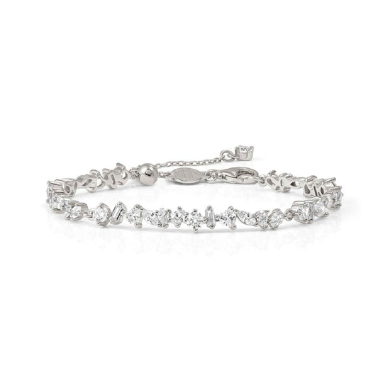 Bracciale Nomination Colour Wave in argento 925 con zirconi 19 cm