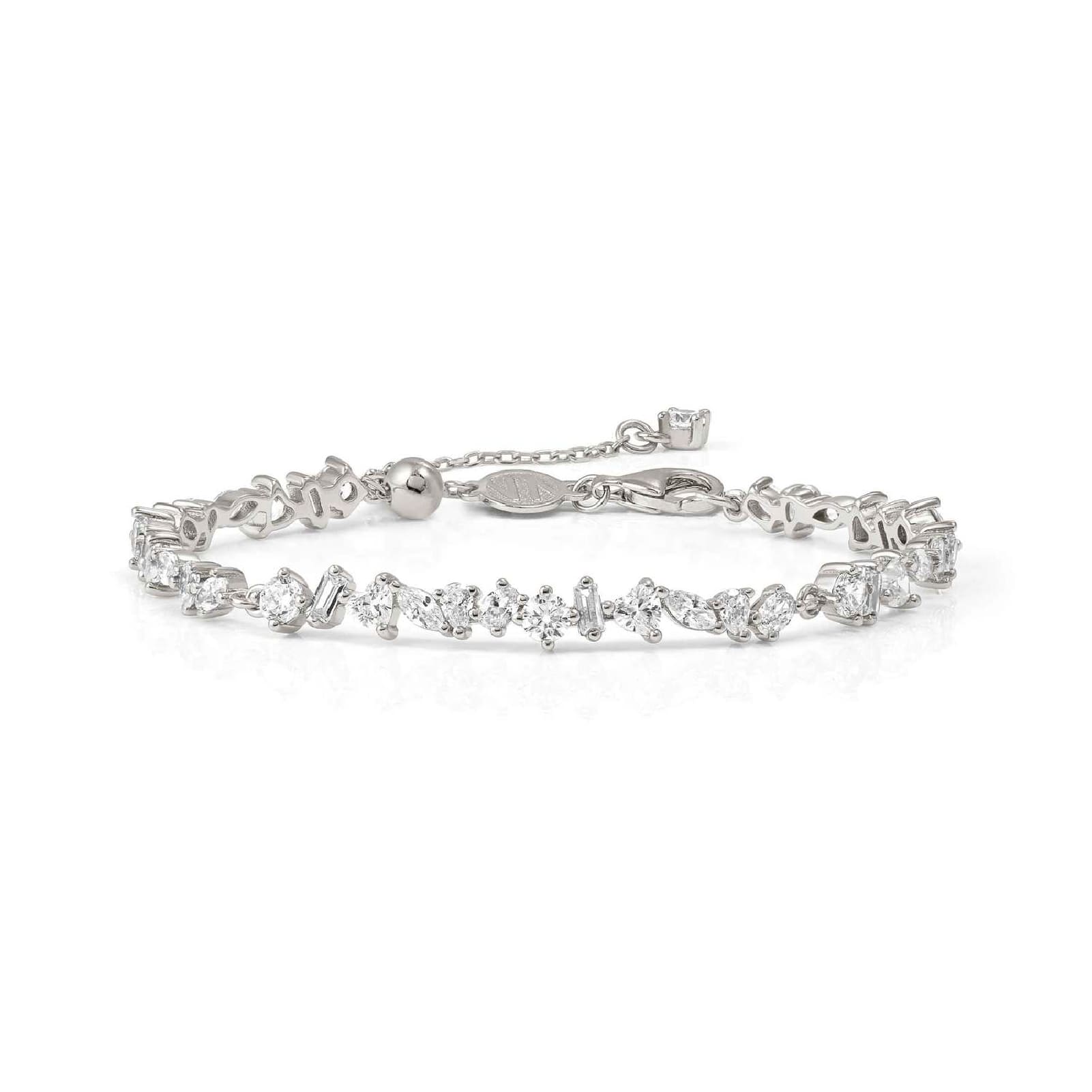 Bracciale Nomination Colour Wave in argento 925 con zirconi 19 cm