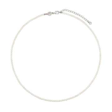Collana girocollo Nomination in argento e perle di fiume MISURA UNICA