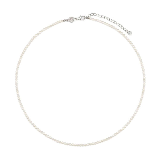 Collana girocollo Nomination in argento e perle di fiume MISURA UNICA