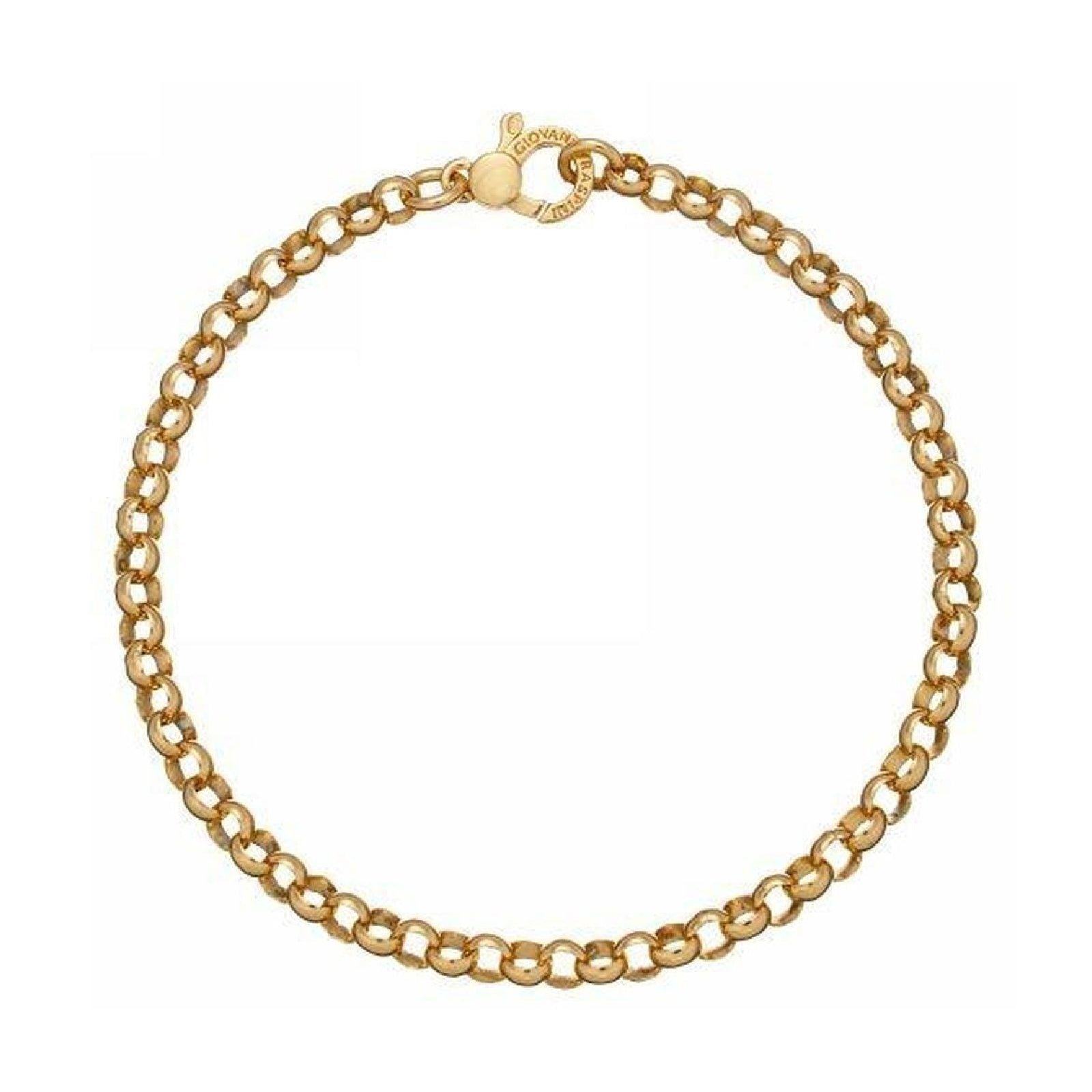 Bracciale donna Giovanni Raspini argento dorato con catena rolò 08558-1