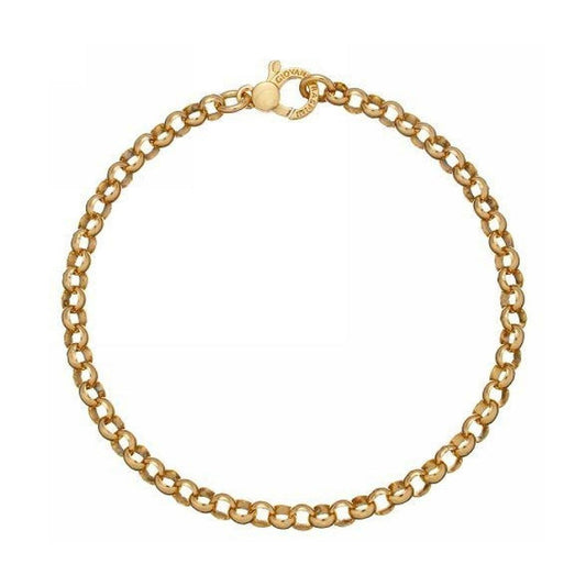 Bracciale donna Giovanni Raspini argento dorato con catena rolò 08558-1