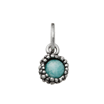 Charm donna Giovanni Raspini Perlage argento e amazzonite azzurra 10856-1