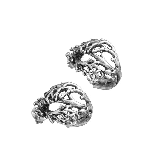 Orecchini cerchio donna Giovanni Raspini Coral in argento corallo 11918-1