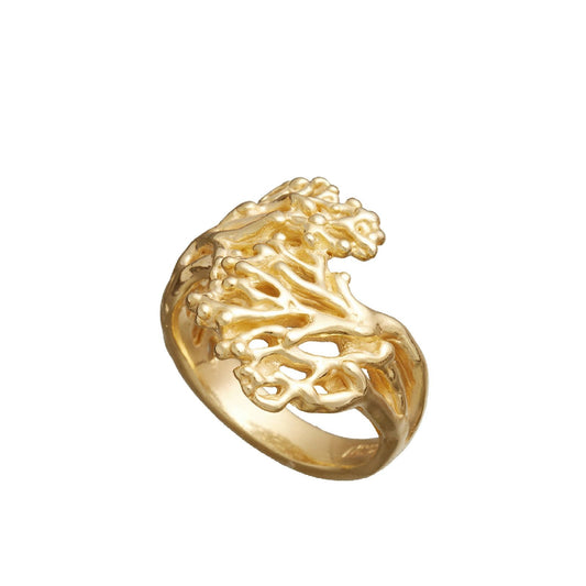 Anello donna Giovanni Raspini Coral in argento dorato corallo 11925-1