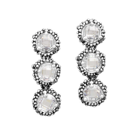 Orecchini trilogy donna Giovanni Raspini Cascata Shine argento zirconi 11996-1