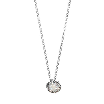 Collana donna Giovanni Raspini Shine Mini argento con pendente zircone 11999-1
