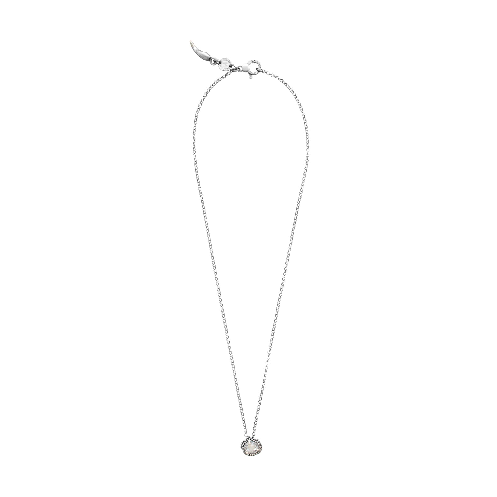 Collana donna Giovanni Raspini Shine Mini argento con pendente zircone 11999
