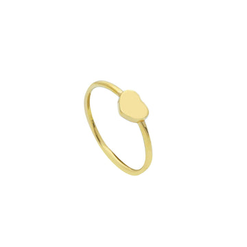 Anello Joy Gioielli in oro giallo 9kt con cuore da donna 11