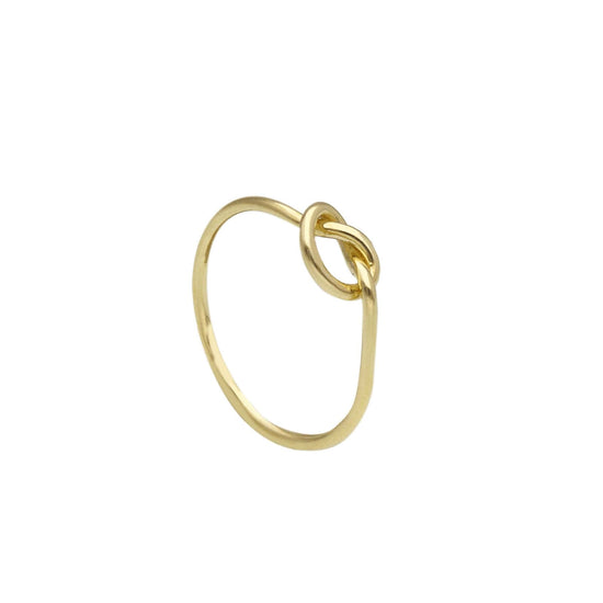 Anello Joy Gioielli Oro in oro giallo 9kt con nodo 11