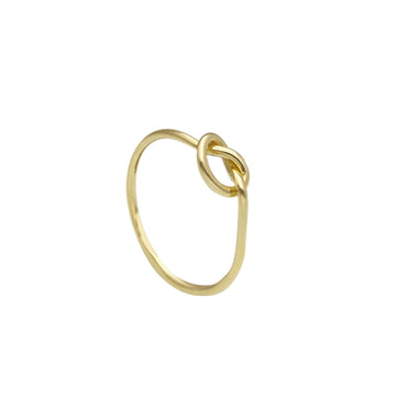 Anello Joy Gioielli Oro in oro giallo 9kt con nodo 11