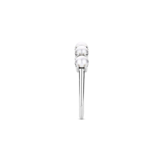 Anello donna TI SENTO Milano in argento con 5 perle 12322PW-2