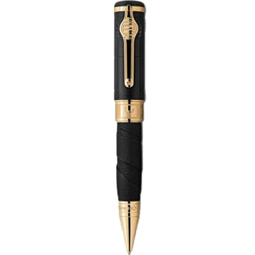 Penna a sfera unisex Montblanc Great Characters Muhammad Ali in resina nera 129335-1