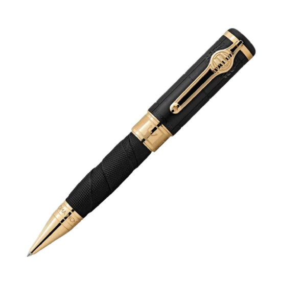 Penna a sfera unisex Montblanc Great Characters Muhammad Ali in resina nera 129335-3