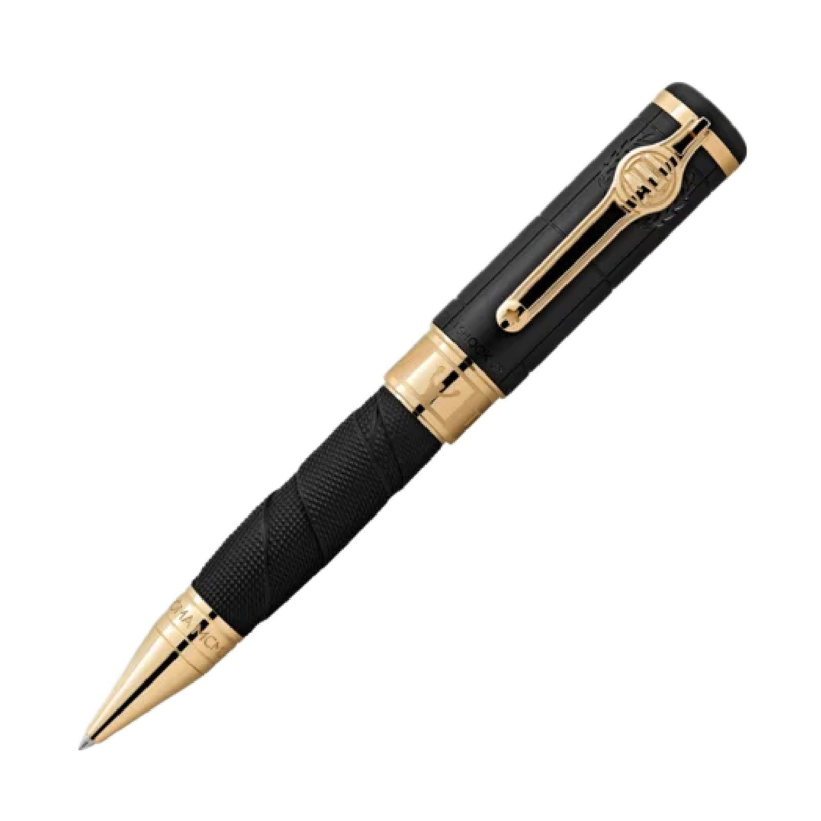 Penna a sfera unisex Montblanc Great Characters Muhammad Ali in resina nera 129335-3