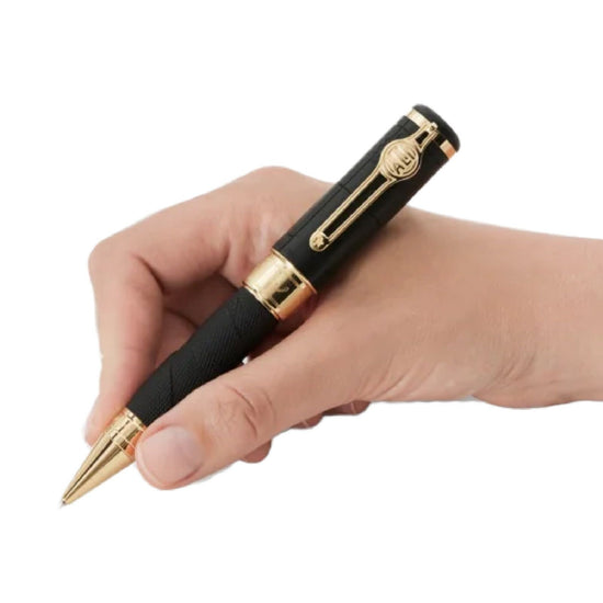 Penna a sfera unisex Montblanc Great Characters Muhammad Ali in resina nera 129335-4
